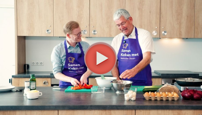 Koken met de wethouder filpmje